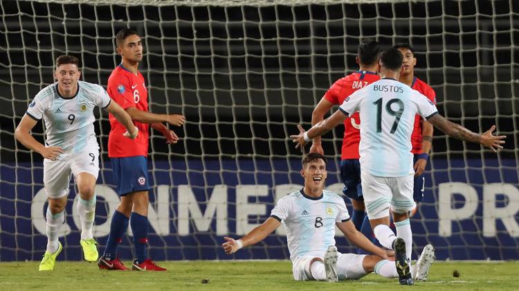 GRAN TRIUNFO DE ARGENTINA ANTE CHILE EN EL PREOLÍMPICO