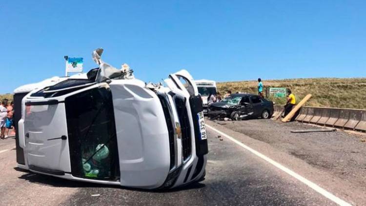 IMPACTANTE ACCIDENTE EN EL CAMINO DE LAS ALTAS CUMBRES
