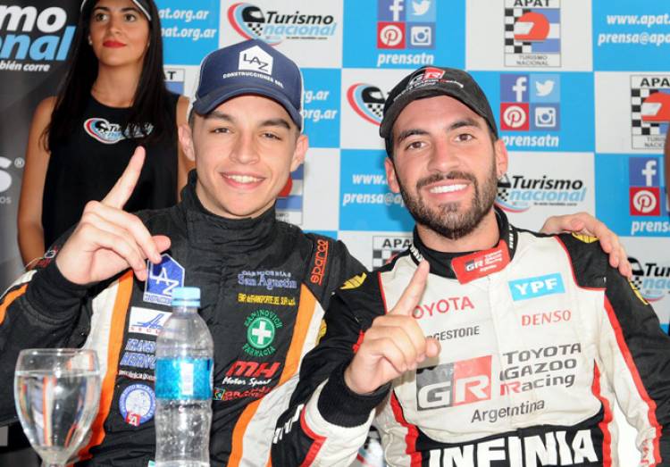 EL TN ABRIÓ LA TEMPORADA EN BAHÍA BLANCA CON TRIUNFO DE JULIÁN SANTERO DE PUNTA A PUNTA EN LA CLASE 3 Y GASTÓN IANZA EN LA CLASE 2