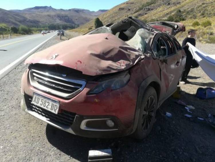 PATAGONIA: CUARTO ACCIDENTE EN 12 DÍAS EN LA RUTA 237
