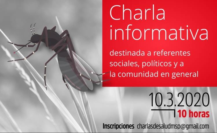 A RAÍZ DE LOS CASOS DE DENGUE REGISTRADOS EN LA PROVINCIA DE TUCUMÁN SE REALIZARÁ UNA CHARLA