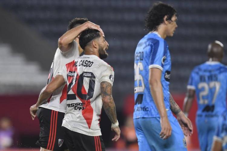 LLUVIA DE GOLES EN UN MONUMENTAL SIN PÚBLICO, APLASTANTE GOLEAGA DE RIVER POR 8 A 0 A BINACIONAL