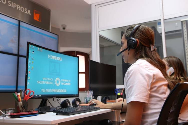 TUCUMÁN: SE INAUGURÓ EL CENTRO DE MONITOREO PARA LA VIGILANCIA EPIDEMIOLÓGICA DOMICILIARIA