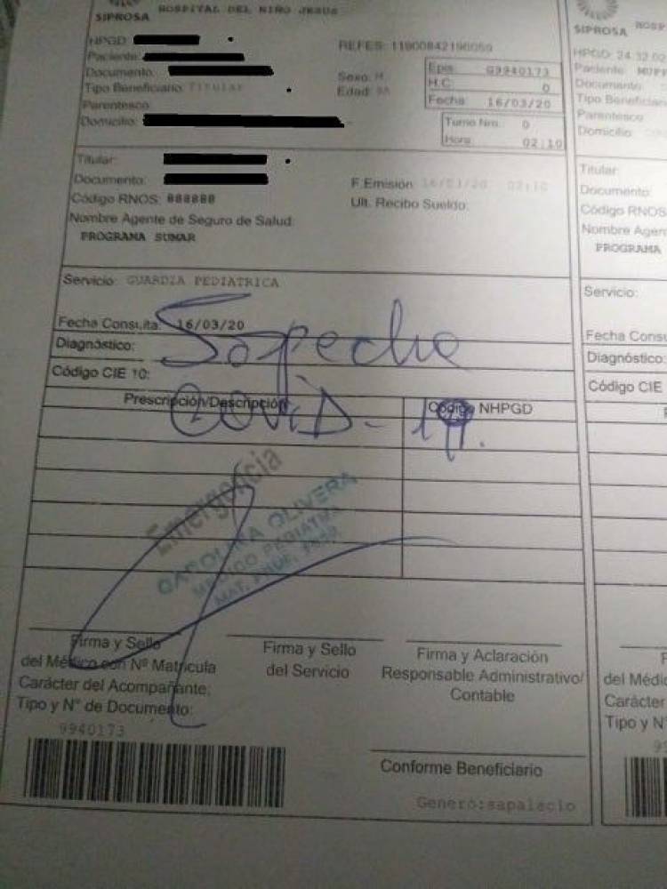 TUCUMÁN: SE ACTIVARON LOS PROTOCOLOS EN EL HOSPITAL DE NIÑOS POR UN POSIBLE CASO DE CORONAVIRUS