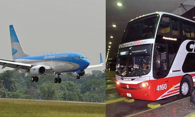 COVID-19: A PARTIR DEL PRÓXIMO VIERNES SUSPENDEN COLECTIVOS DE LARGA DISTANCIA, VUELOS DE CABOTAJE Y TRENES