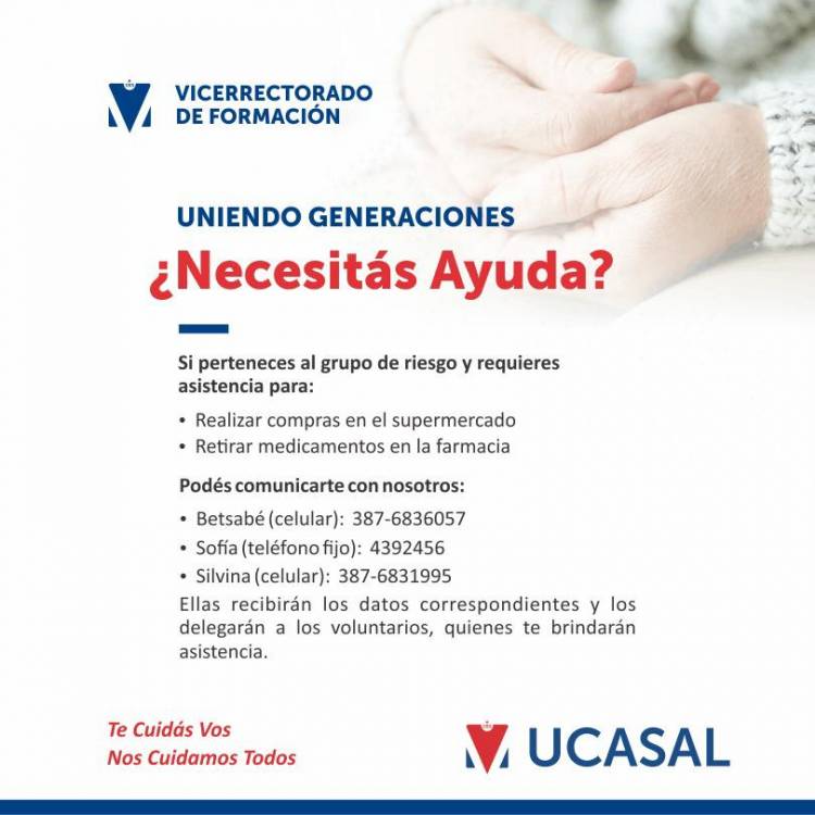 SALTA: VOLUNTARIOS EN TIEMPO DE CUARENTENA