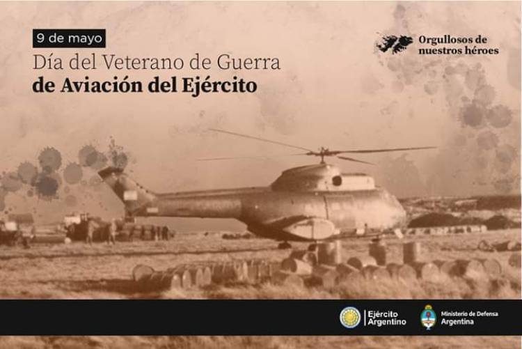 9 DE MAYO: DÍA DEL VETERANO DE GUERRA DE AVIACIÓN DEL EJÉRCITO ARGENTINO