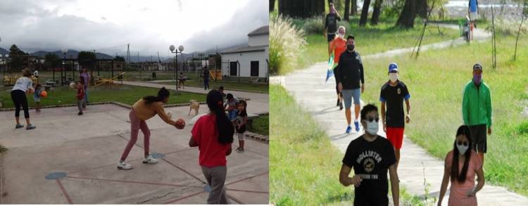 EN SALTA SE HABILITARON LAS SALIDAS RECREATIVAS Y ACTIVIDAD FÍSICA