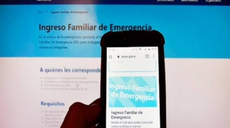 CONFIRMARON UN SEGUNDO PAGO Y EL MONTO DEL INGRESO FAMILIAR DE EMERGENCIA
