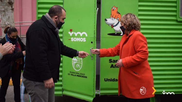 LA MUNICIPALIDAD DE VILLA MERCEDES PRESENTÓ EL PRIMER QUIRÓFANO MÓVIL PARA MASCOTAS