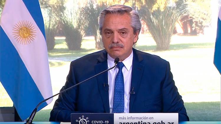 EL PRESIDENTE ANUNCIÓ LA EXTENSIÓN DEL AISLAMIENTO HASTA EL 30 DE AGOSTO Y HABILITÓ DEPORTES