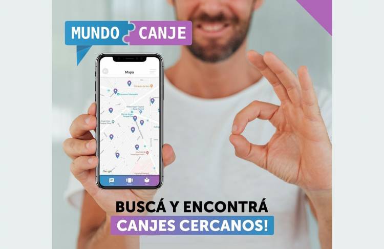 MUNDO CANJE: NUEVA APP DE ECONOMÍA COLABORATIVA 
