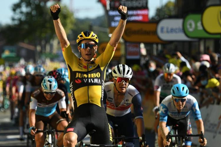 WOUT VAN AERT REPITE VICTORIA EN ESTE TOUR DE FRANCIA 2020 Y SE QUEDA CON LA SÉPTIMA ETAPA