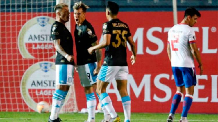 RACING CLASIFICÓ A OCTAVOS DE LA LIBERTADORES TRAS SUPERAR A NACIONAL EN MONTEVIDEO