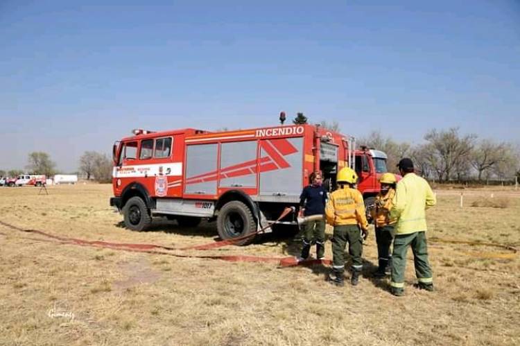 INCENDIOS FORESTALES EN SAN LUIS: HAY TRES FOCOS ACTIVOS EN LA PROVINCIA