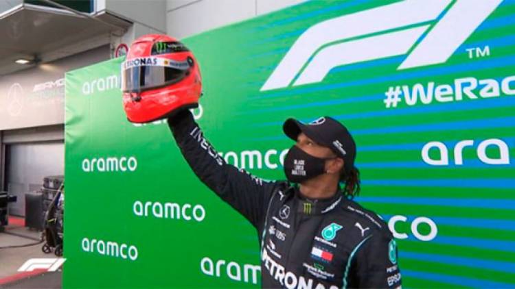 HAMILTON IGUALÓ EL RÉCORD DE SCHUMACHER EN CANTIDAD DE VICTORIAS EN LA FÓRMULA 1, TRAS VENCER EN NÜRBURGRING