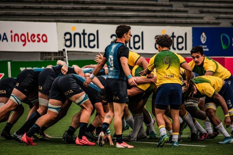 ARGENTINA XV DERROTÓ A BRASIL EN LA SEGUNDA PRESENTACIÓN DEL TORNEO SUDAMERICANO 4 NACIONES DE RUGBY