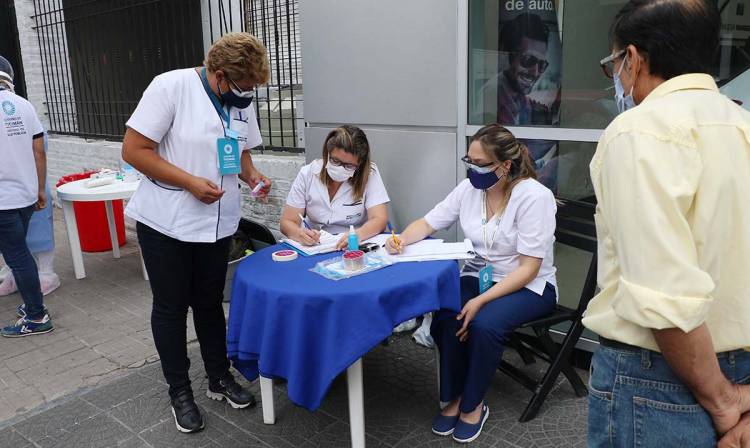SE REALIZÓ EL OPERATIVO BUSCARTE EN EL CENTRO TUCUMANO