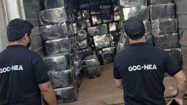 MISIONES: INCAUTARON CASI TRES TONELADAS DE MARIHUANA