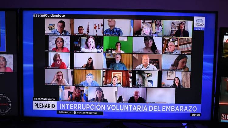 ESTE MARTES EL SENADO TRATARÁ EL PROYECTO DE LEY DE INTERRUPCIÓN LEGAL DEL EMBARAZO