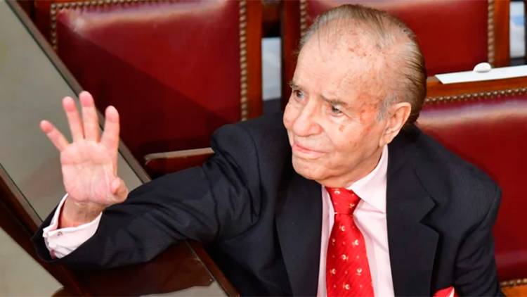 A LOS 90 AÑOS MURIÓ ESTE DOMINGO EL EX PRESIDENTE CARLOS MENEM
