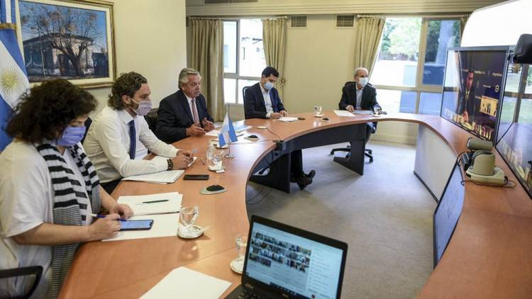 CORONAVIRUS EN ARGENTINA: EL PRESIDENTE ANALIZARÁ LA SITUACIÓN SANITARIA Y LA VACUNACIÓN CON LOS GOBERNADORES