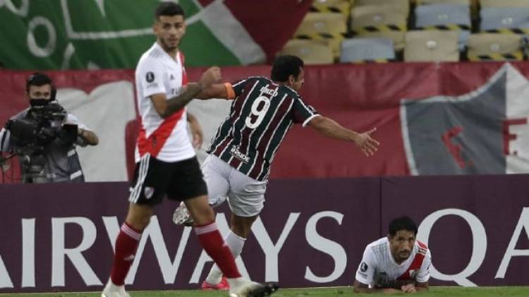 RIVER DEJÓ ESCAPAR UNA VICTORIA Y SE VOLVIÓ DE BRASIL CON UN EMPATE ANTE FLUMNENSE EN EL INICIO DE LA LIBERTADORES