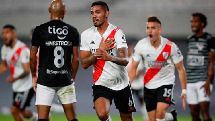 RIVER LE GANÓ A JUNIOR DE BARRANQUILLA POR LA LIBERTADORES Y ES LÍDER EN SU GRUPO