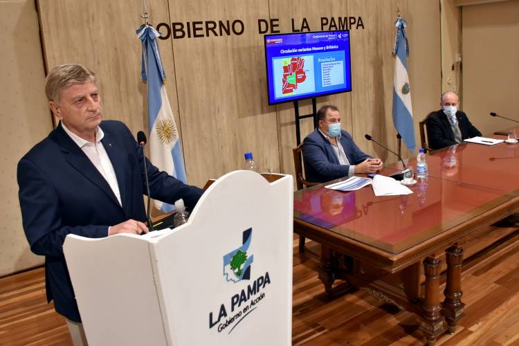 LA PROVINCIA DE LA PAMPA AMPLIÓ LA RESTRICCIÓN DE CIRCULACIÓN Y ACTIVA ASISTENCIA PARA SECTORES ECONÓMICOS