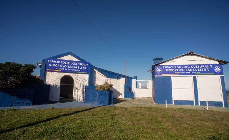 BUENOS AIRES: NUEVO ESPACIO CULTURAL Y DEPORTIVO EN SANTA ELENA