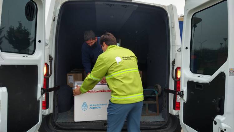 LLEGARON AL PARTIDO DE MAR CHIQUITA 280 DOSIS DE LA VACUNA MODERNA