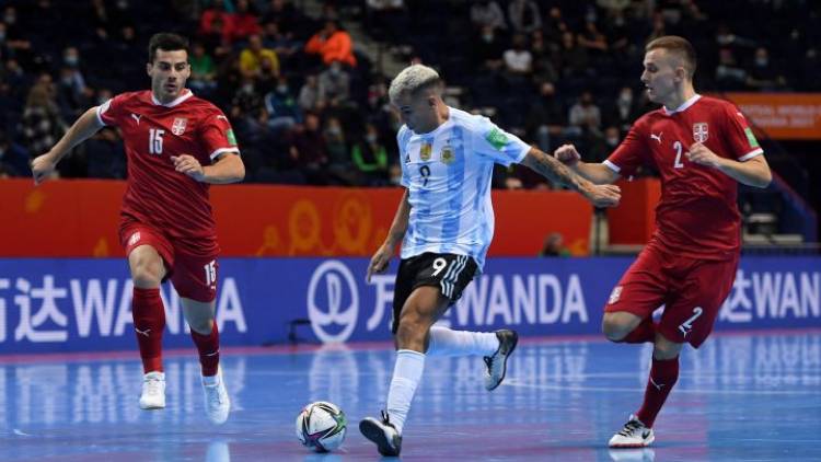 LA SELECCIÓN ARGENTINA DE FUTSAL LE GANÓ A SERBIA Y SE CLASIFICÓ A OCTAVOS DE FINAL DEL MUNDIAL DE LITUANIA 2021