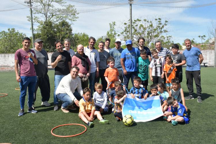 PARTIDO DE MAR CHIQUITA: EL CLUB BELGRANO RECIBIÓ UNA IMPORTANTE AYUDA ECONÓMICA PARA MEJORAR SU SEDE