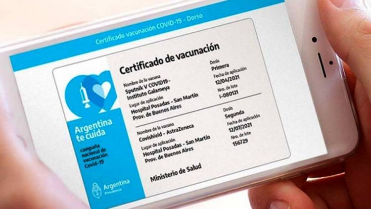 DESDE ESTE MARTES ENTRÓ EN VIGENCIA EL PASE SANITARIO EN CINCO PROVINCIAS