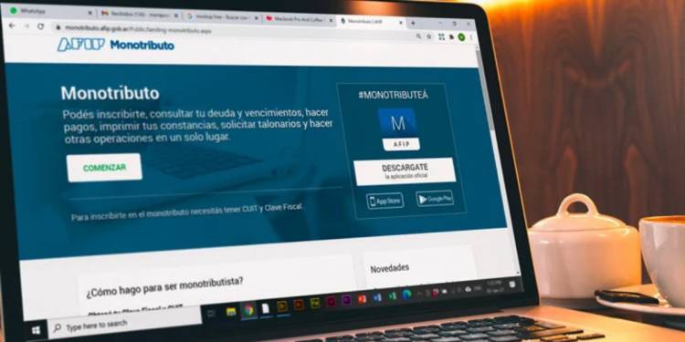 AFIP: LAS CUOTAS DEL MONOTRIBUTO SUBIRÁN 26 POR CIENTO