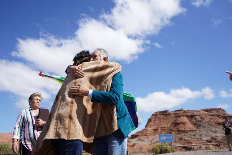 ALBERTO RODRÍGUEZ SAÁ EN EL PARQUE SIERRA DE LAS QUIJADAS: “HEMOS ACOMPAÑADO LA LUCHA DEL PUEBLO HUARPE Y HOY TENEMOS UN GRAN RESULTADO”