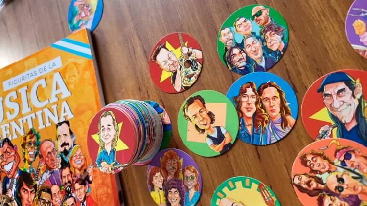 UN ÁLBUM DE FIGURITAS DE MÚSICA ARGENTINA FUE PRESENTADO Y SERÁ REPARTIDO EN ESCUELAS DE TODO EL PAIS
