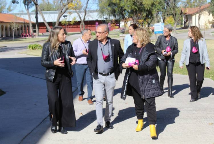 SAN LUIS: EUGENIA CANTALOUBE Y FUNCIONARIAS DE NACIÓN REALIZARON UNA VISITA A LA UPRO EN VILLA MERCEDES