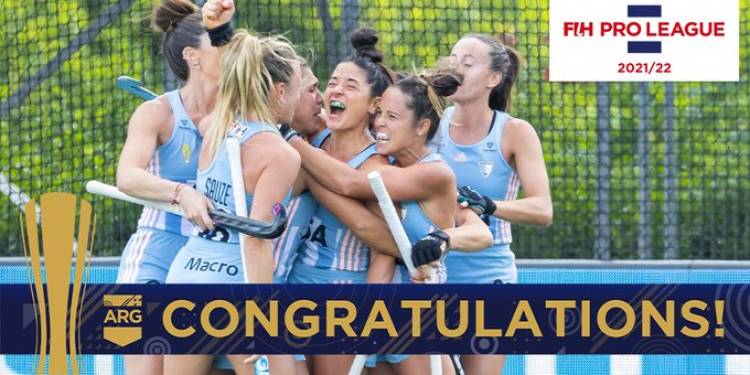 LAS LEONAS SE CONSAGRARON CAMPEONAS DE LA FIH PRO LEAGUE
