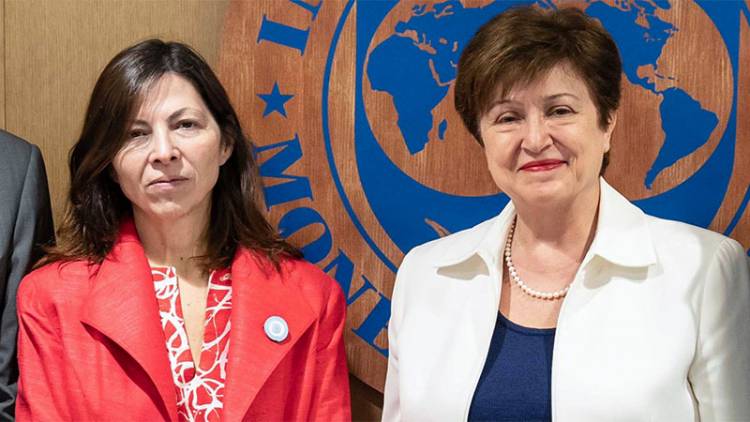 BATAKIS ESTUVO TRES HORAS EN SEDE DEL FMI DEJANDO UNA IMPRESIÓN “MUY POSITIVA”: LOS EJES DE LA REUNIÓN CON GEORGIEVA