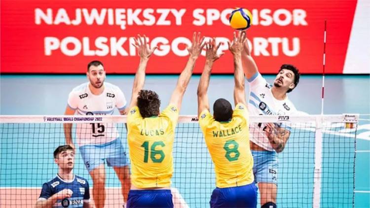 LA SELECCIÓN ARGENTINA NO PUDO CON BRASIL Y LE DIJO ADIÓS AL MUNDIAL DE VÓLEY