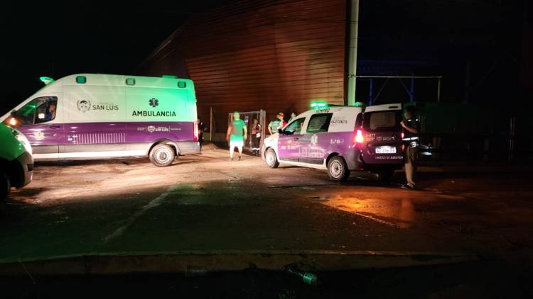 SAN LUIS: EL SEMPRO BRINDÓ ASISTENCIA A LOS HERIDOS TRAS EL TEMPORAL EN VILLA MERCEDES