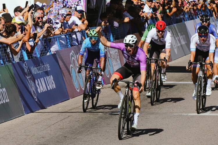 CICLISMO: EN SAN LUIS EL CHILENO MARTÍN VIDAURRE SE CONSAGRÓ CAMPEÓN DE LA VUELTA DEL PORVENIR