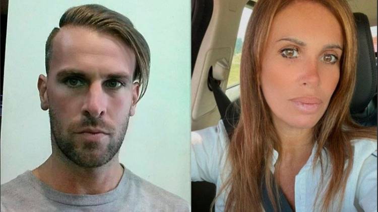 EL EXBARRA DE RIVER PLATE CONDENADO A CADENA PERPETUA, WILLIAM SCHLENKER, SE CASÓ CON SAMANTA FARJAT