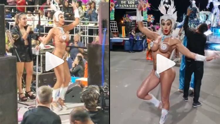 “HERMOSA NOCHE DE CARNAVAL”: DESFILÓ EN ENTRE RÍOS Y CAUTIVÓ CON SUS CURVAS