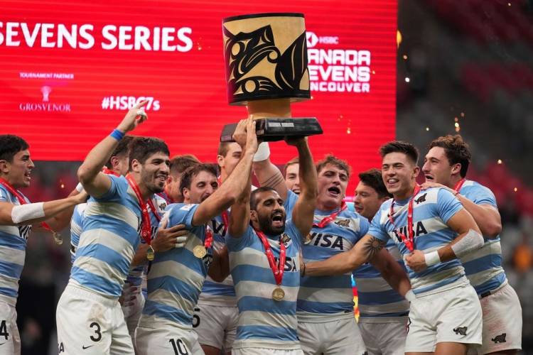 LOS PUMAS 7s SE CONSAGRARON CAMPEONES DEL SEVEN DE VANCOUVER AL VENCER A FRANCIA