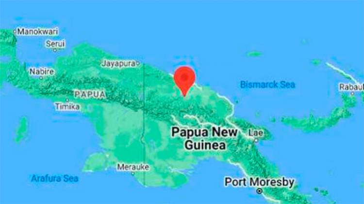 UN SISMO DE MAGNITUD 7 SACUDE EL NOROESTE DE PAPÚA NUEVA GUINEA