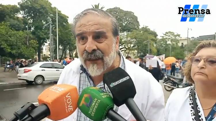 NUEVA PROTESTA EN TUCUMÁN DE LOS TRABAJADORES DE LA SALUD NUCLEADOS EN SITAS