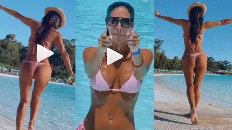 PARA DESPEDIRSE DEL VERANO PUBLICÓ UN SENSUAL VIDEO CON DIVERSAS BIKINIS Y ESCRIBIÓ: “SOY TODA TUYA, VOLVÉ”