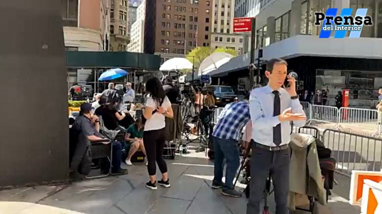 ESTADOS UNIDOS: EL EXPRESIDENTE DONALD TRUMP SE ENCUENTRA DE NUEVO EN NUEVA YORK
